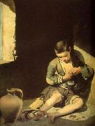 Bartolome Esteban Murillo The Young Beggar oil on canvas